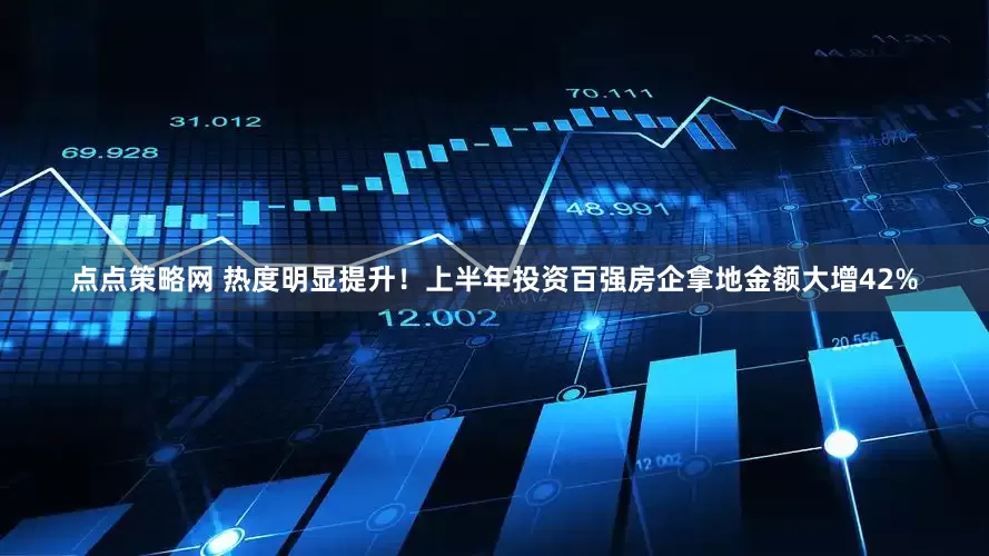 点点策略网 热度明显提升！上半年投资百强房企拿地金额大增42%